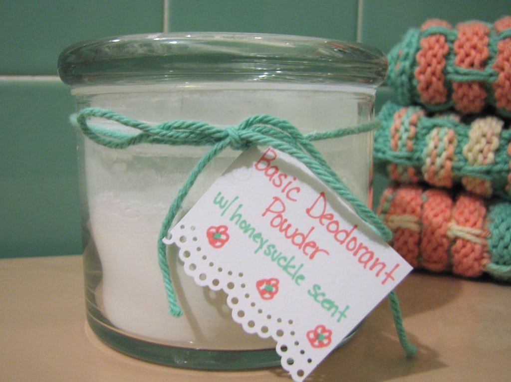 Homemade deodorant