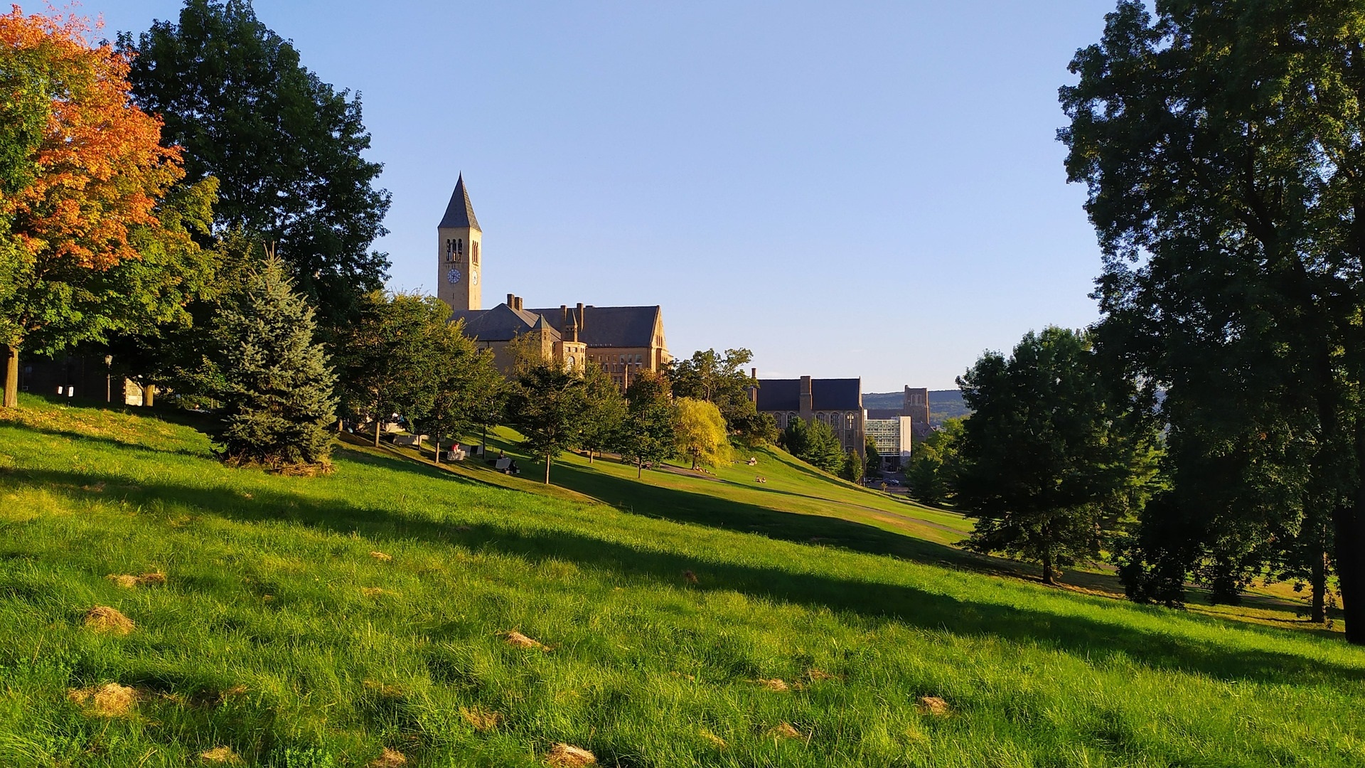 Hills in Ithaca, New York