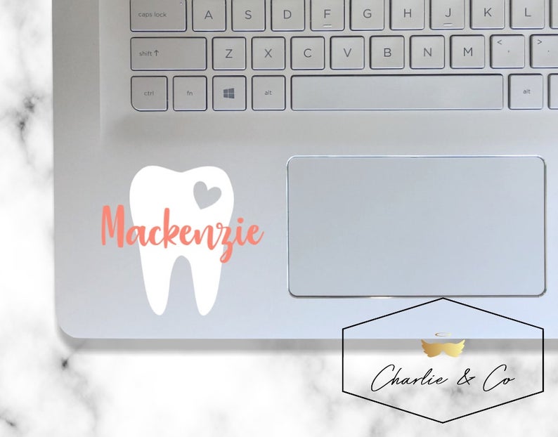 Dental Assistant computer decal