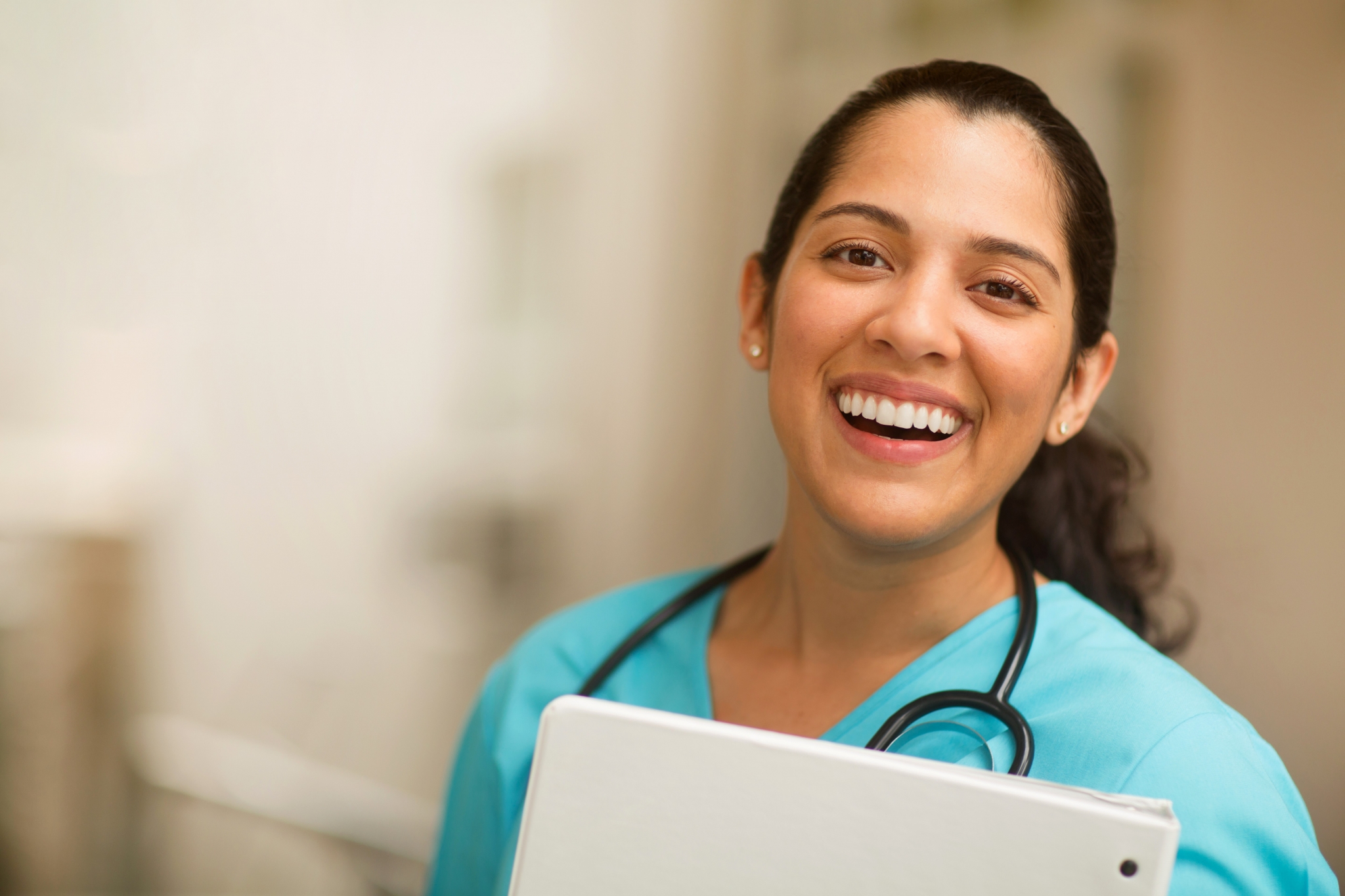 Portrait of a healthcare professional