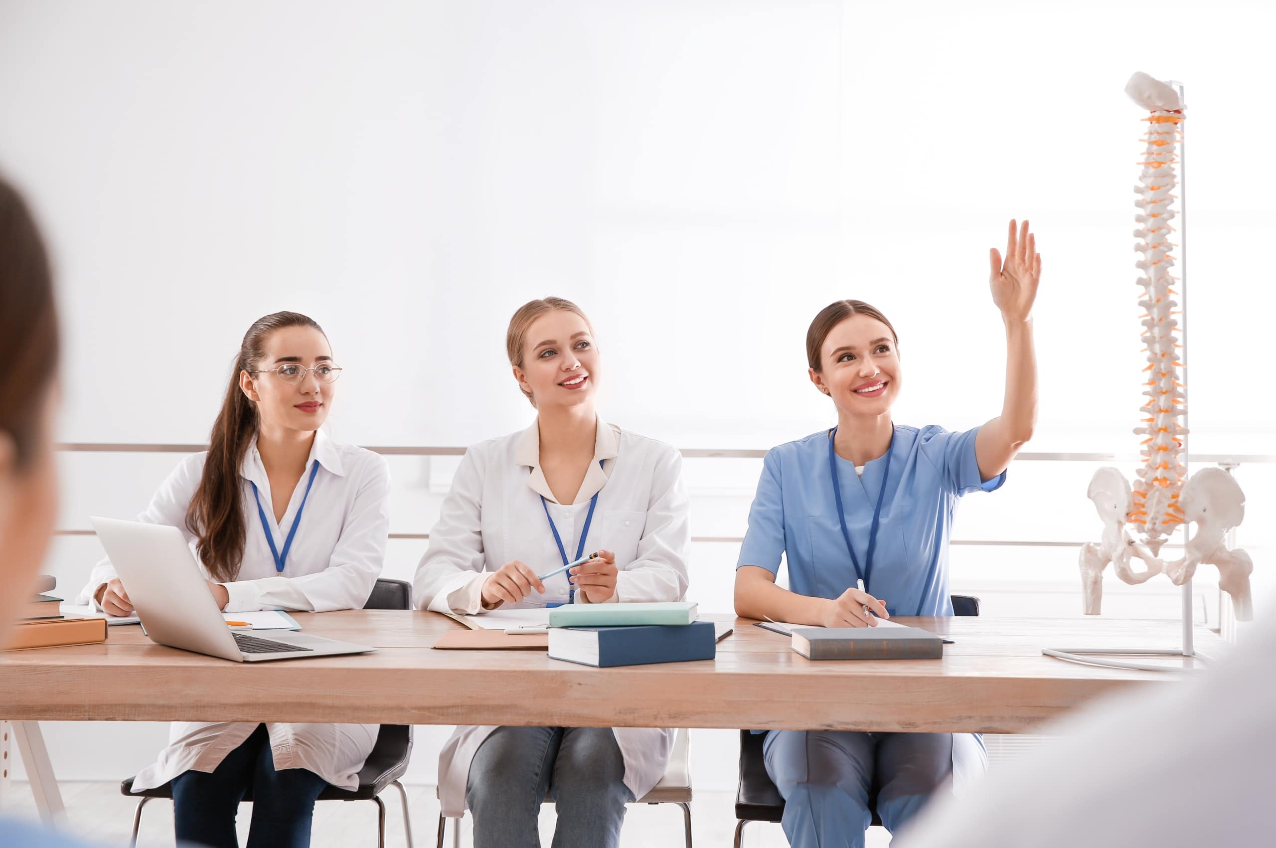 Group of medical students in a lecture