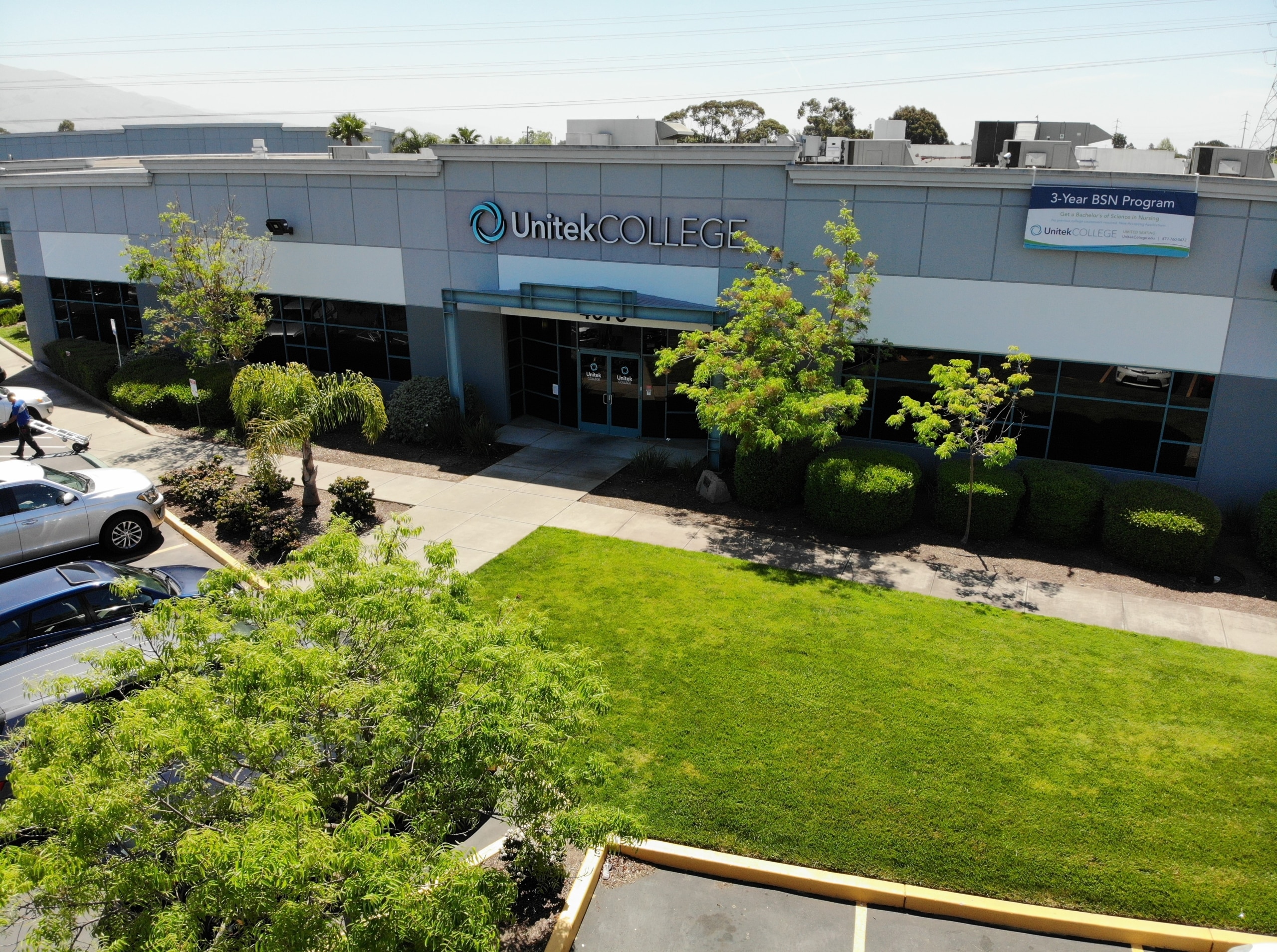 View of the Unitek College Fremont location